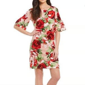 Bobeau Floral Dress